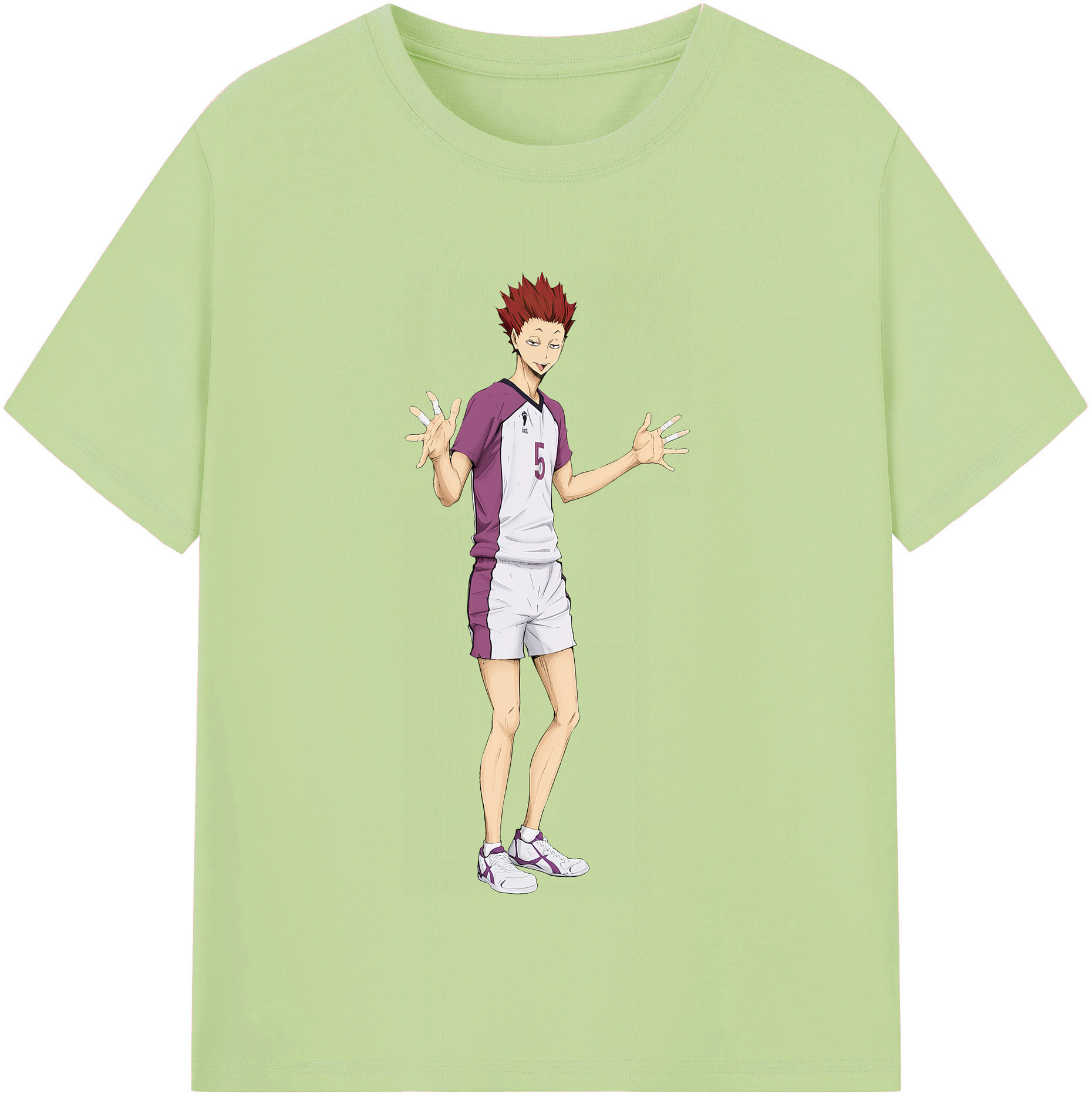 （画像用） ハイキュー!! Haikyu!! 綿100％半袖Tシャツ（フロントプリント）